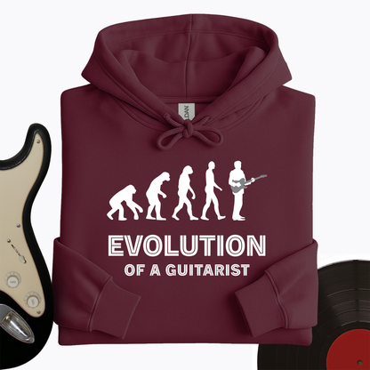 Evolution Of A Guitarist Hoodie