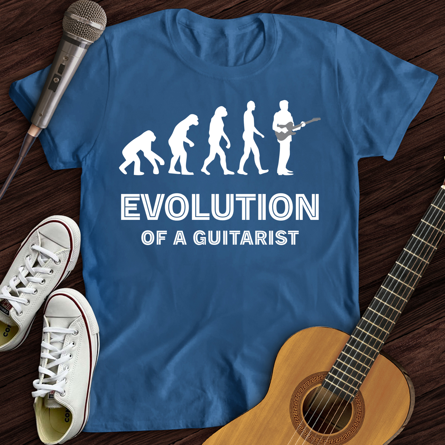 Evolution Of A Guitarist T-Shirt