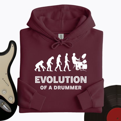 Evolution Of A Drummer Hoodie