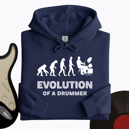 Evolution Of A Drummer Hoodie