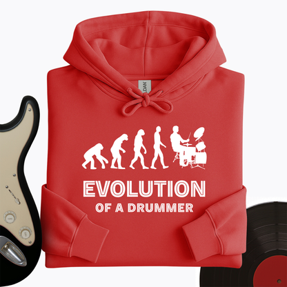 Evolution Of A Drummer Hoodie