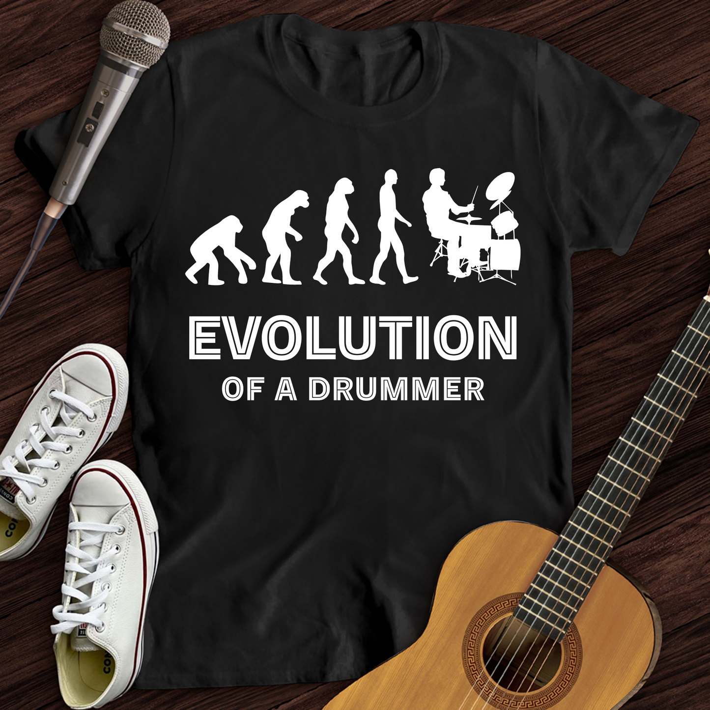 Evolution Of A Drummer T-Shirt