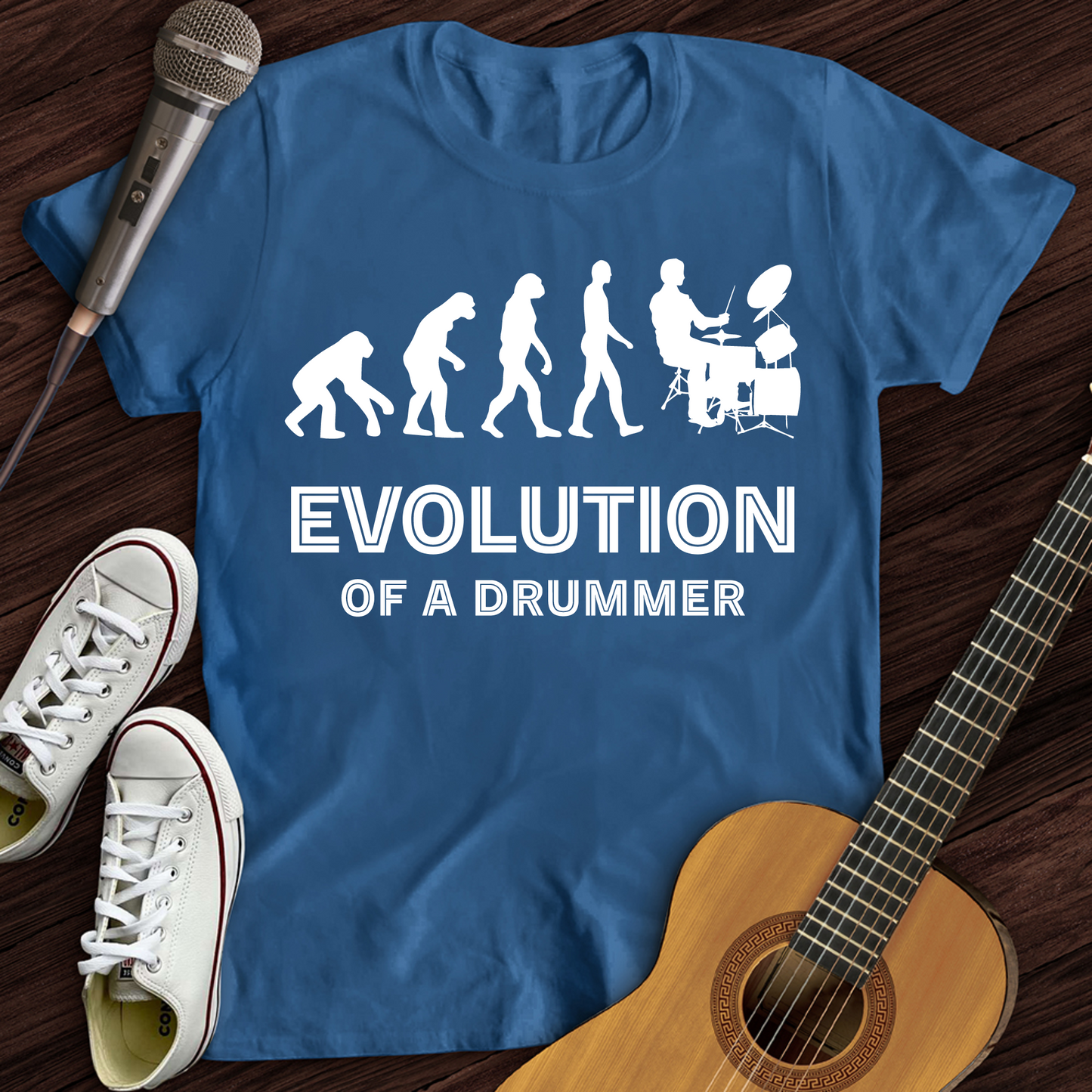 Evolution Of A Drummer T-Shirt