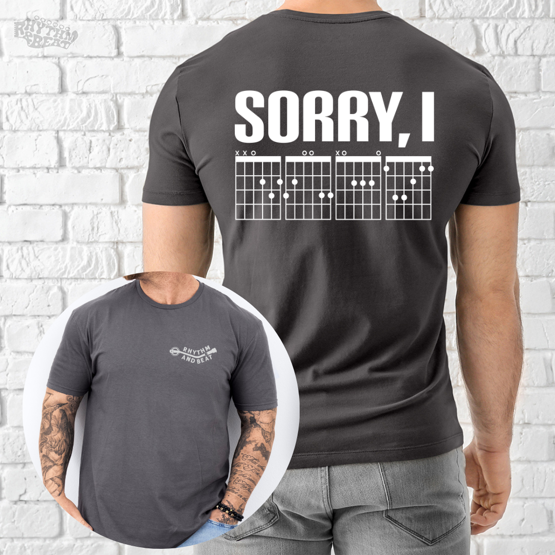 I Only Speak Guitar Chords T-Shirt