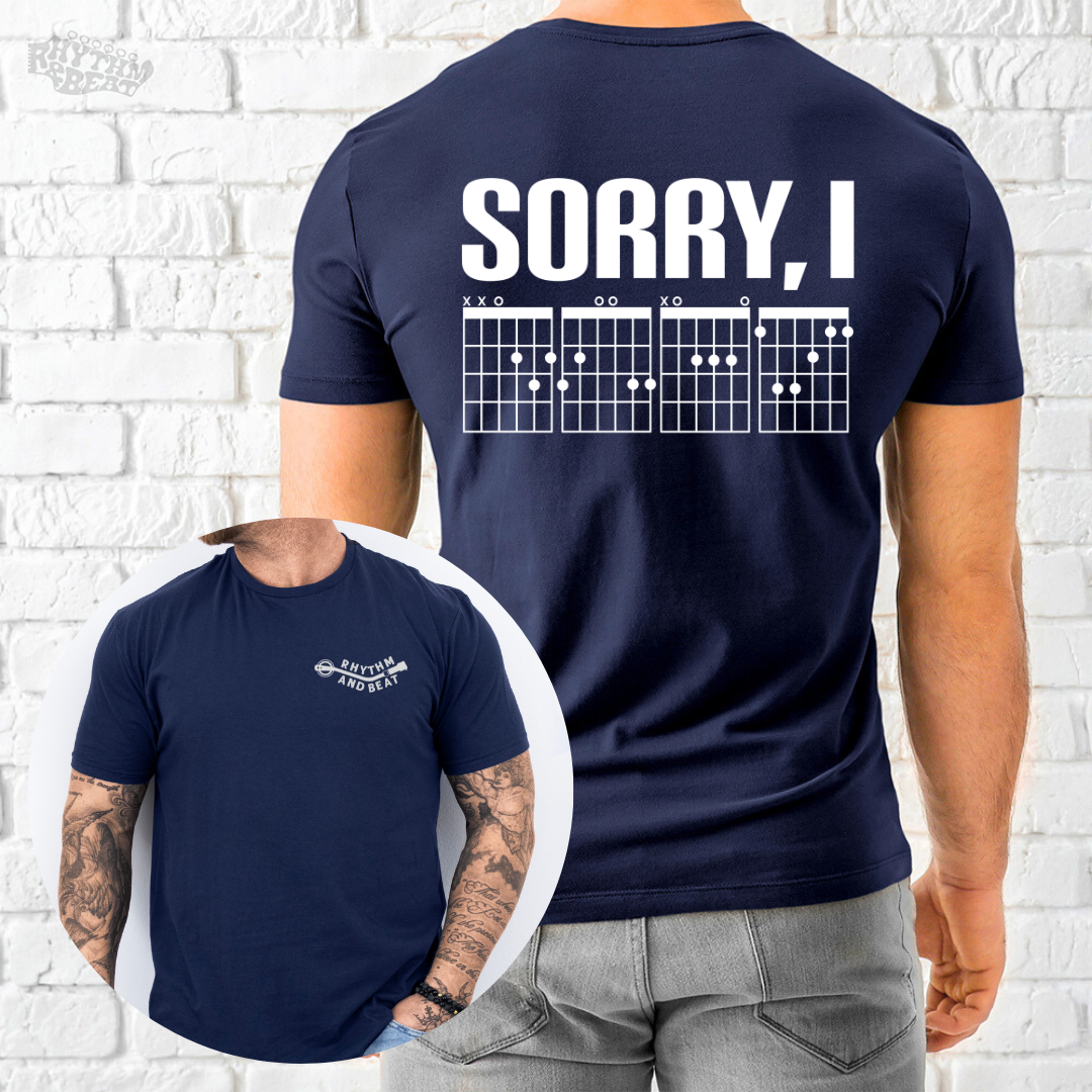 I Only Speak Guitar Chords T-Shirt