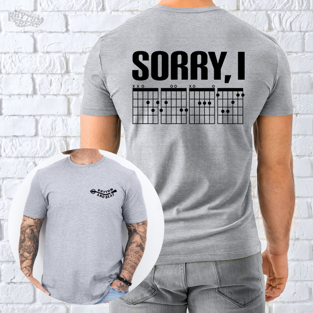 I Only Speak Guitar Chords T-Shirt