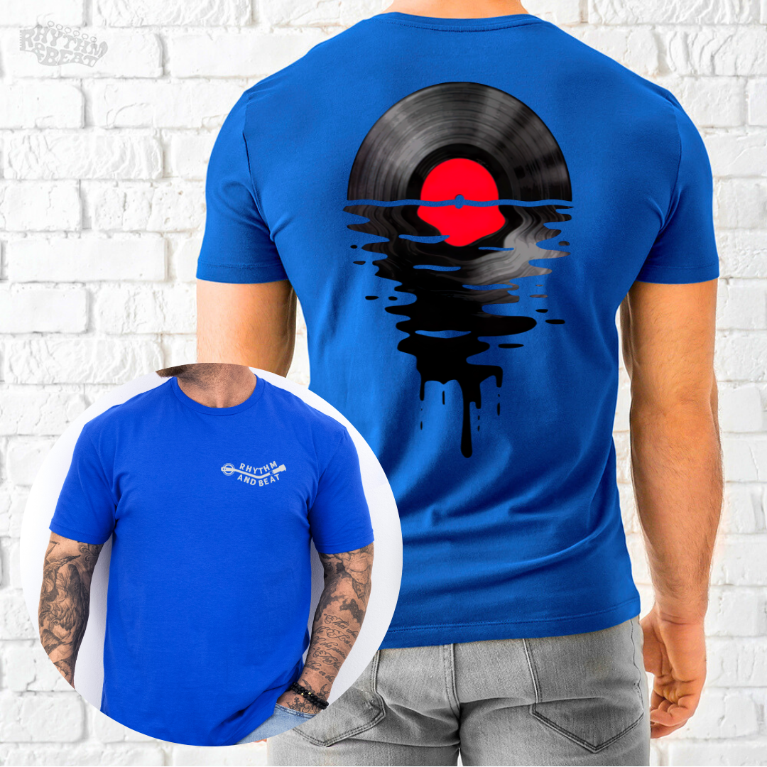 Melting Vinyl Record T-Shirt