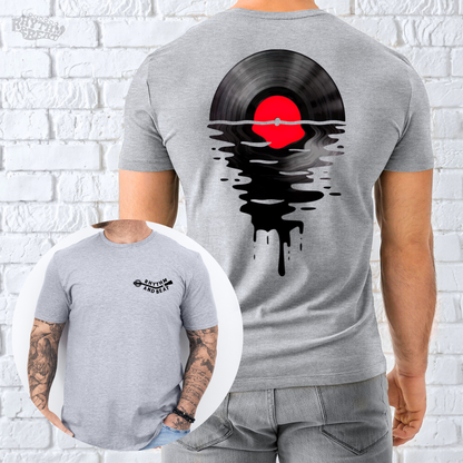 Melting Vinyl Record T-Shirt