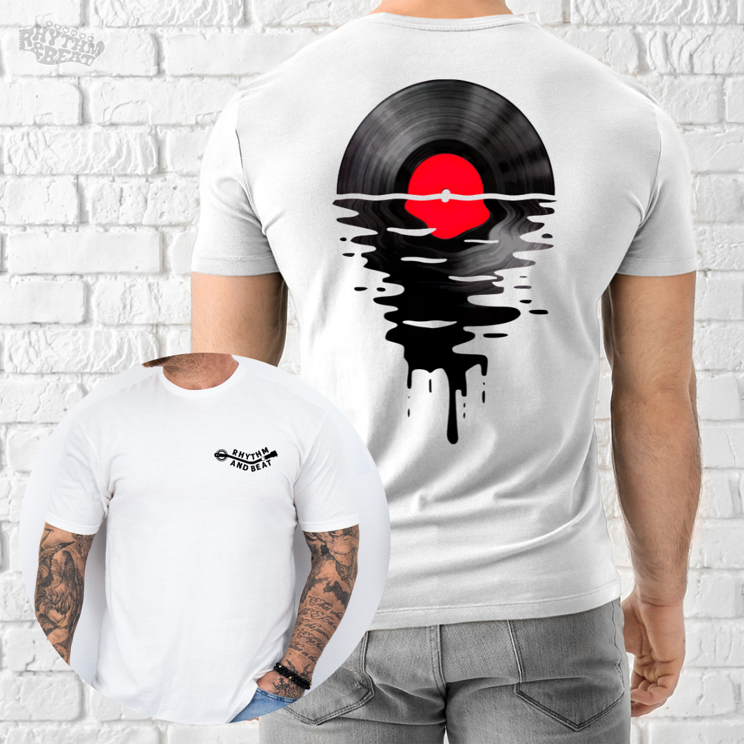 Melting Vinyl Record T-Shirt