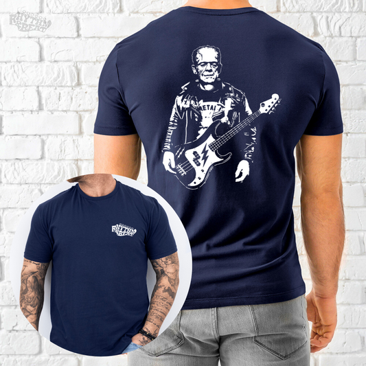 Frankenstein Monster Guitar T-Shirt