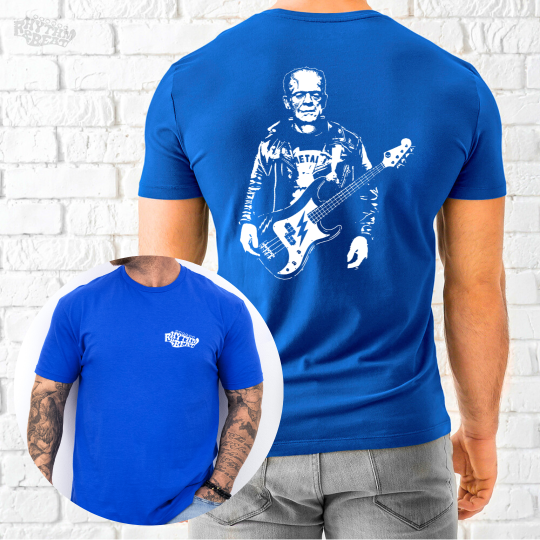 Frankenstein Monster Guitar T-Shirt