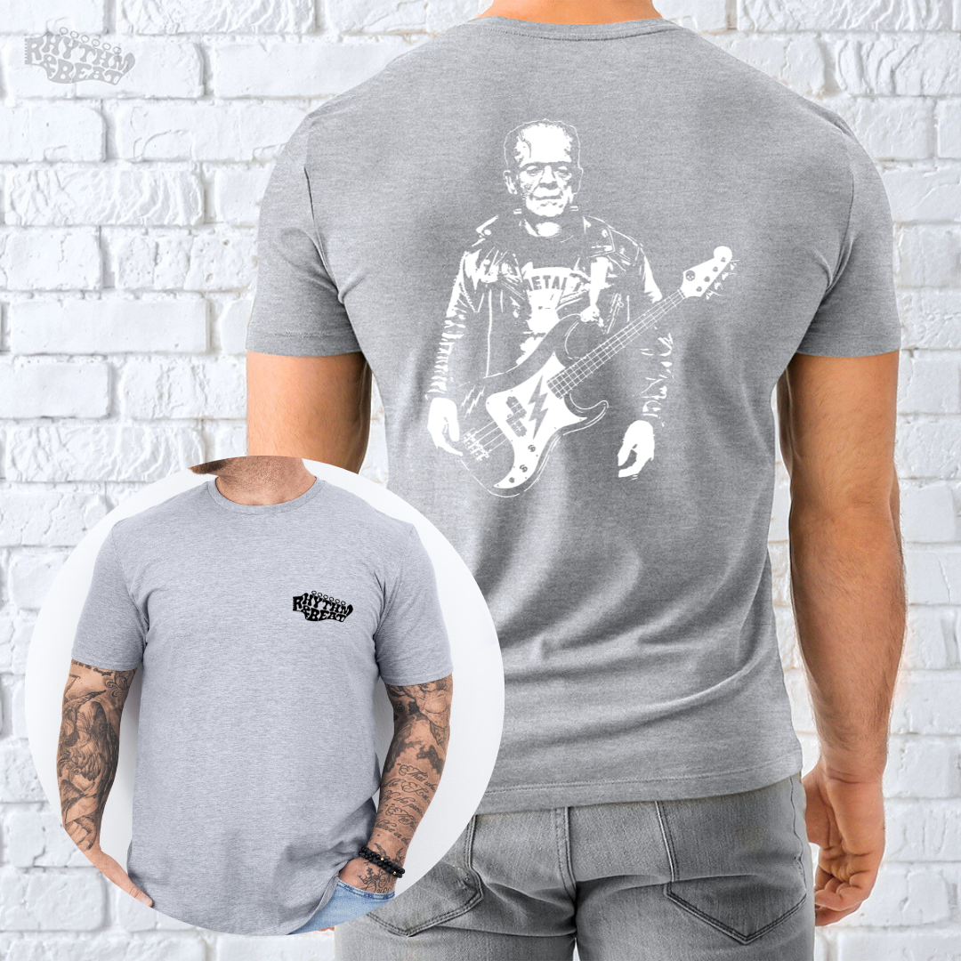 Frankenstein Monster Guitar T-Shirt