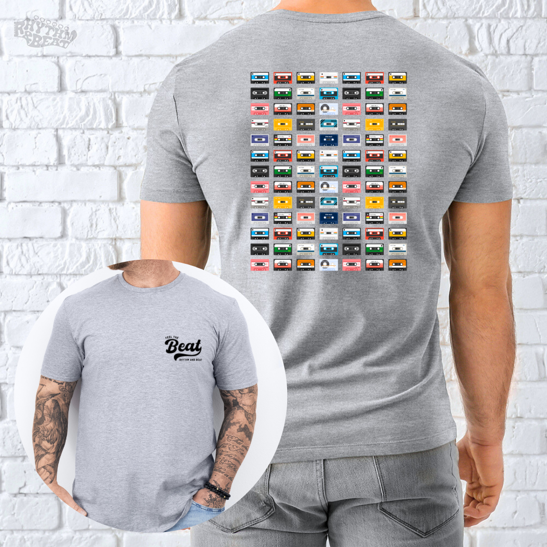 Retro Rainbow Cassette T-Shirt