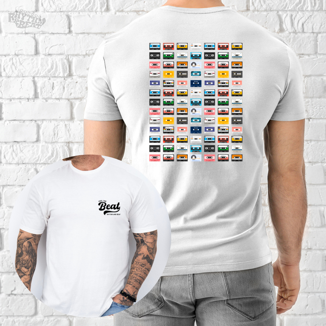 Retro Rainbow Cassette T-Shirt