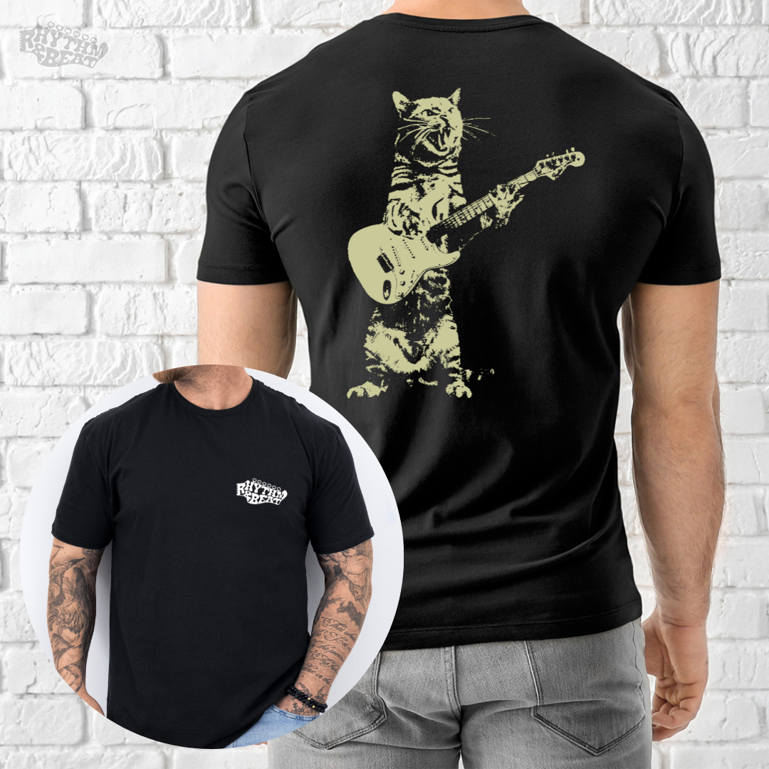 Rockstar Cat T-Shirt