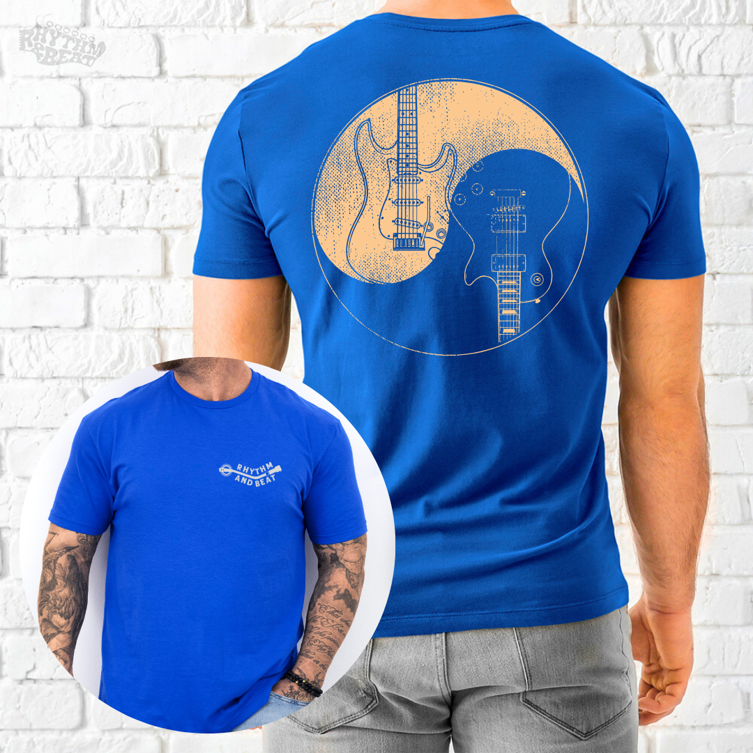 Yin Yang Electric Guitar T-Shirt