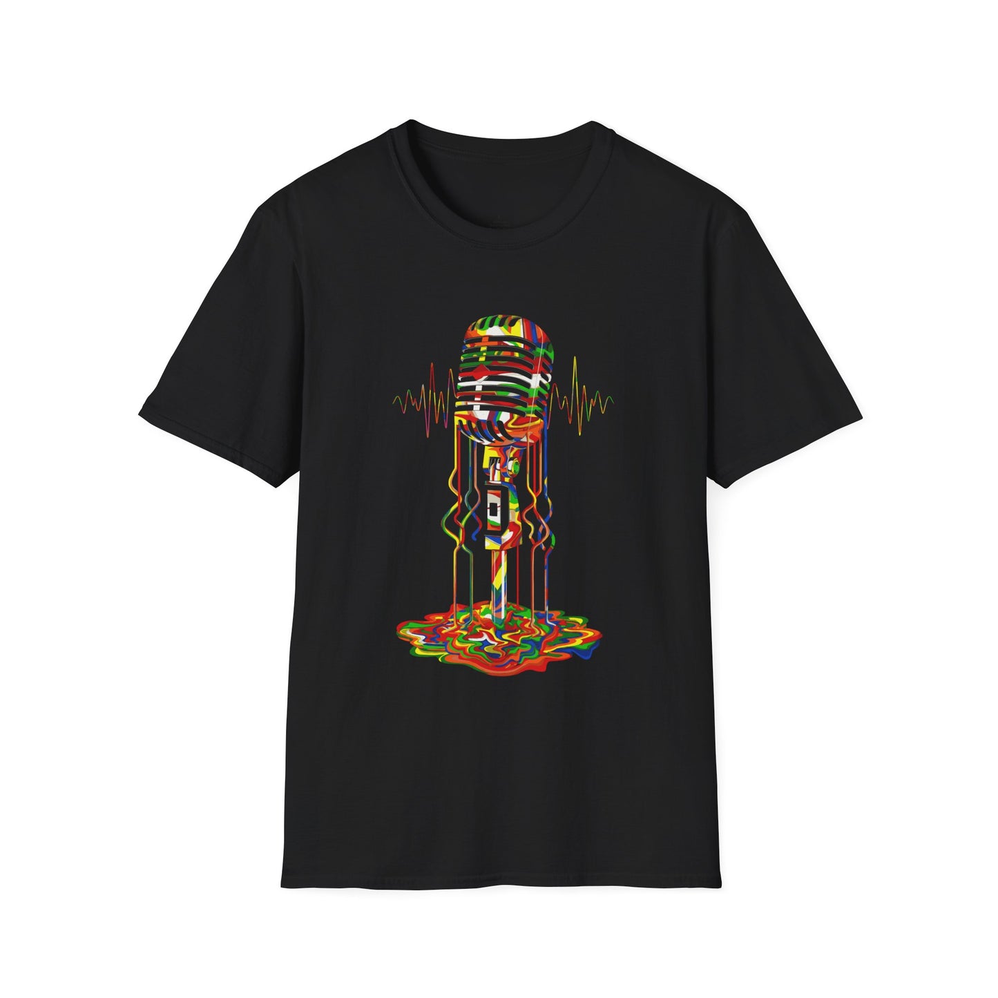 Melting Microphone T-Shirt