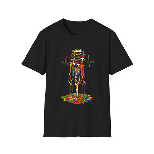Melting Microphone T-Shirt