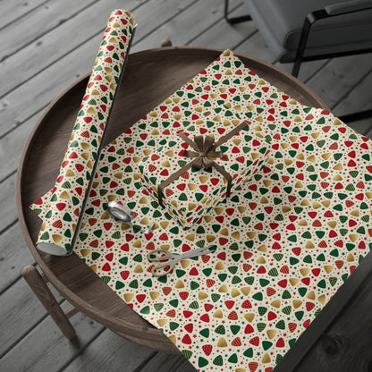 Guitar Pick Confetti Holiday Wrapping Paper