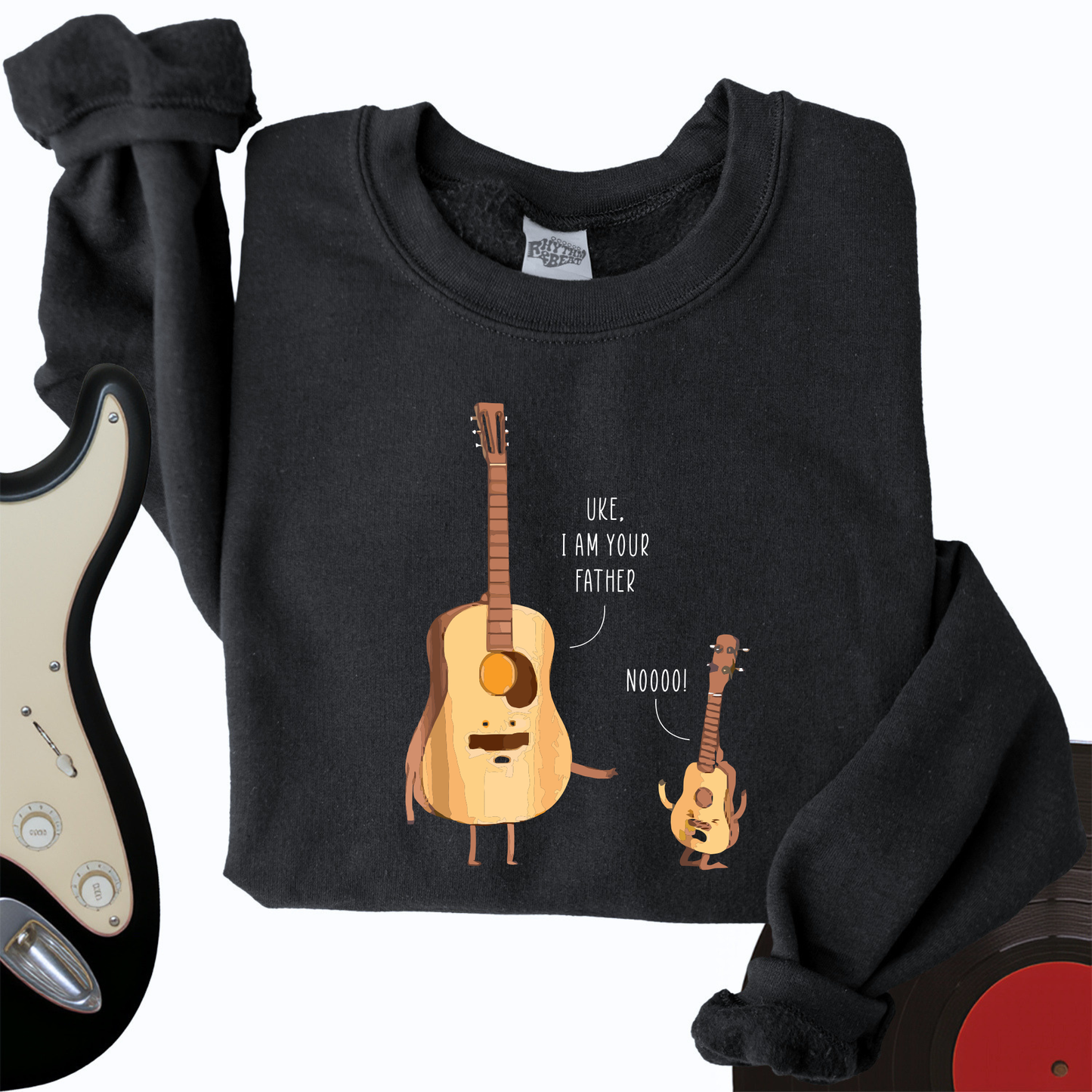 Uke, I Am Your Father Crewneck