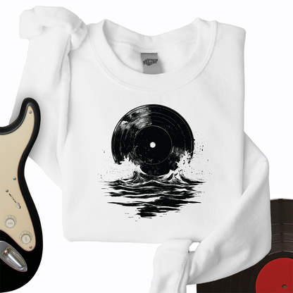 Vinyl Wave Crewneck