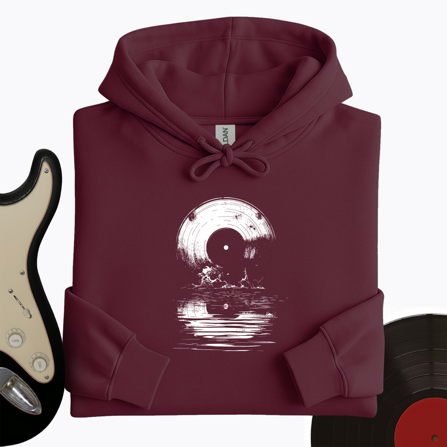 Vinyl Wave Hoodie