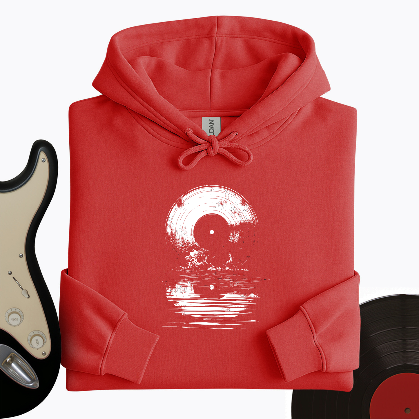 Vinyl Wave Hoodie