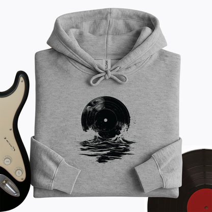 Vinyl Wave Hoodie