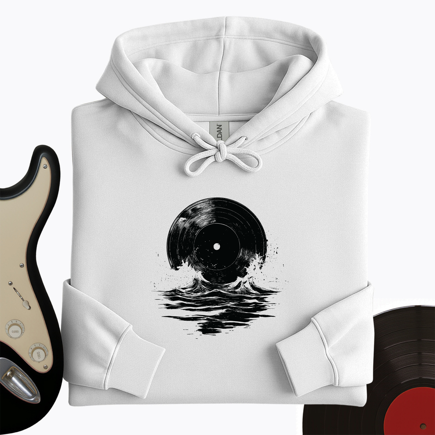 Vinyl Wave Hoodie
