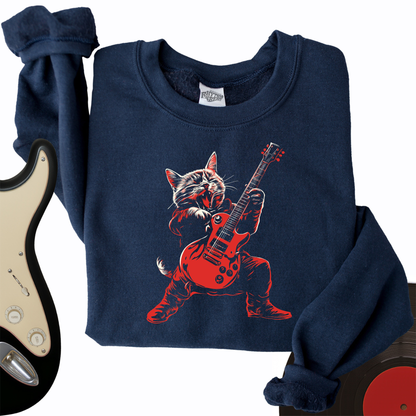 Meow And Roll Crewneck