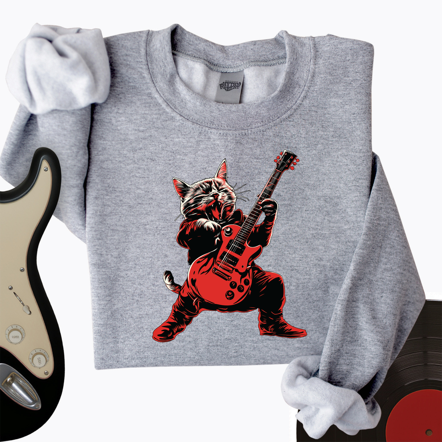 Meow And Roll Crewneck