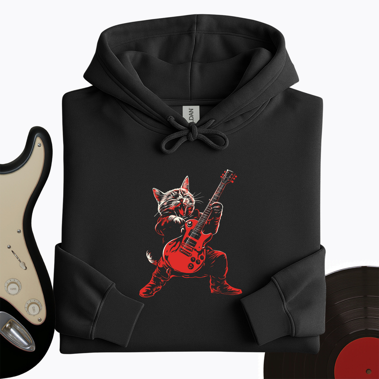 Meow And Roll Hoodie