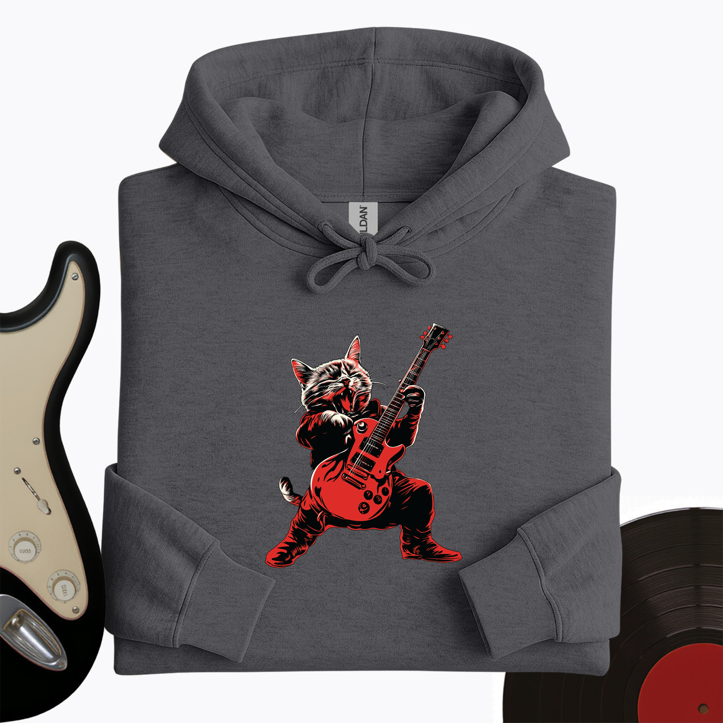 Meow And Roll Hoodie