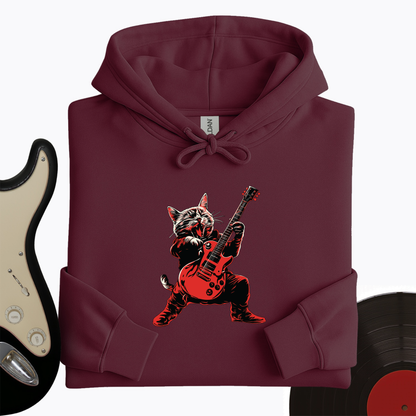 Meow And Roll Hoodie