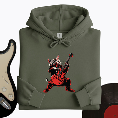 Meow And Roll Hoodie