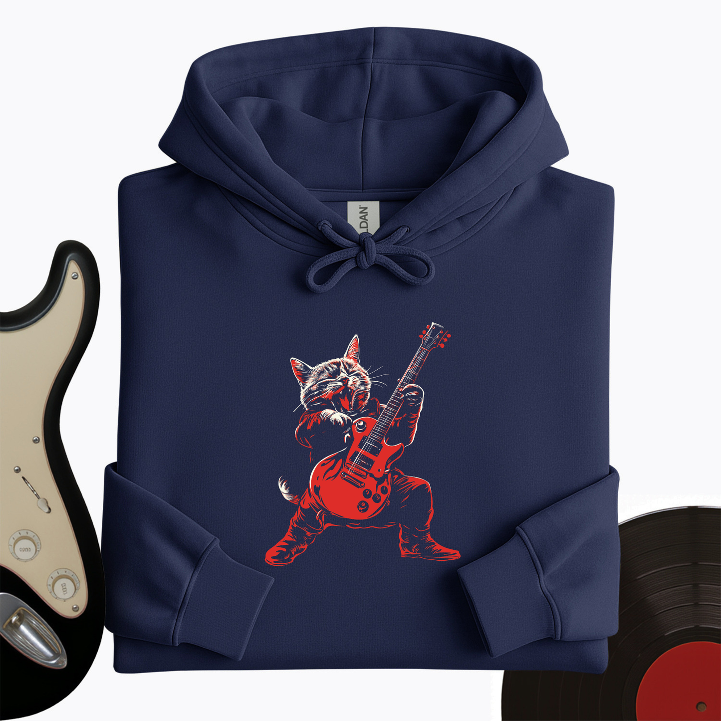 Meow And Roll Hoodie