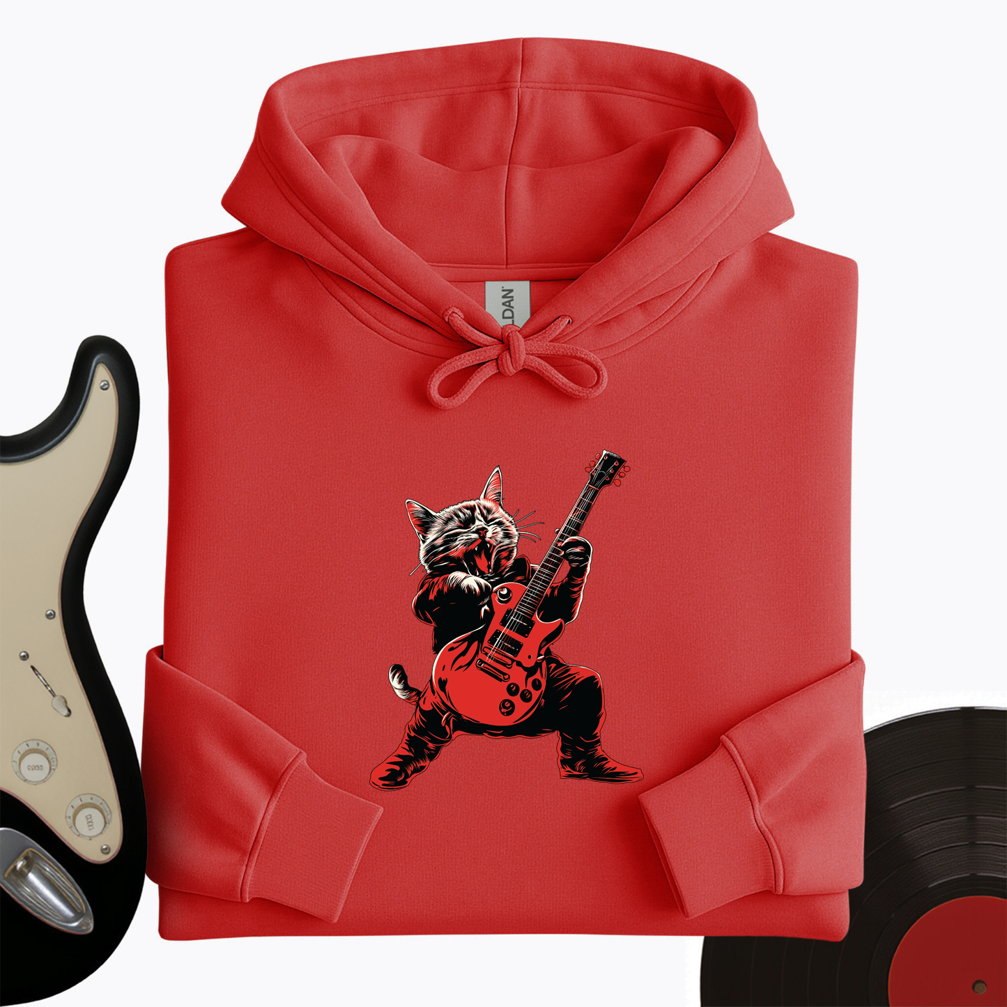 Meow And Roll Hoodie