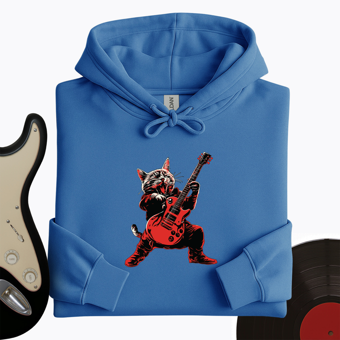 Meow And Roll Hoodie