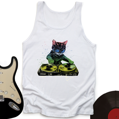 DJ Paws Unisex Tank