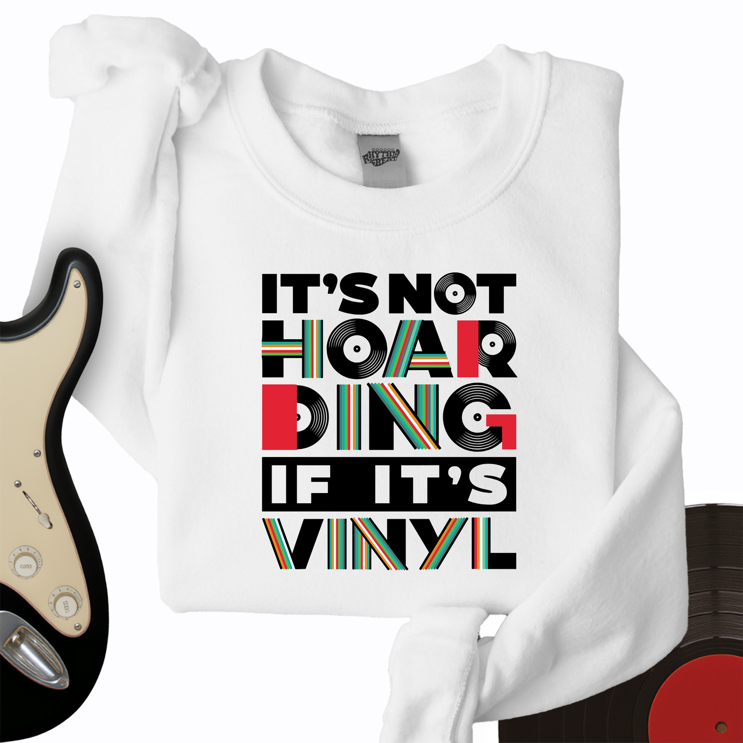Vinyl Passion Crewneck