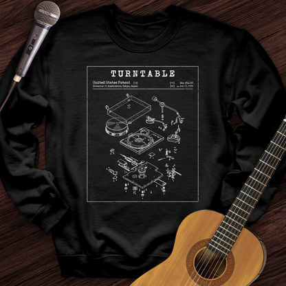 Turntable Patent Crewneck