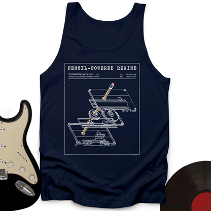 Cassette Rewind Diagram Tank