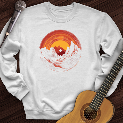 Vinyl Sunset Crewneck