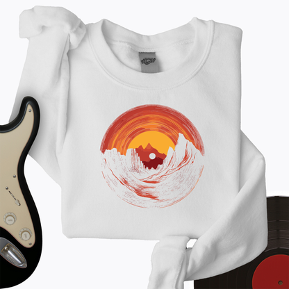 Vinyl Sunset Crewneck