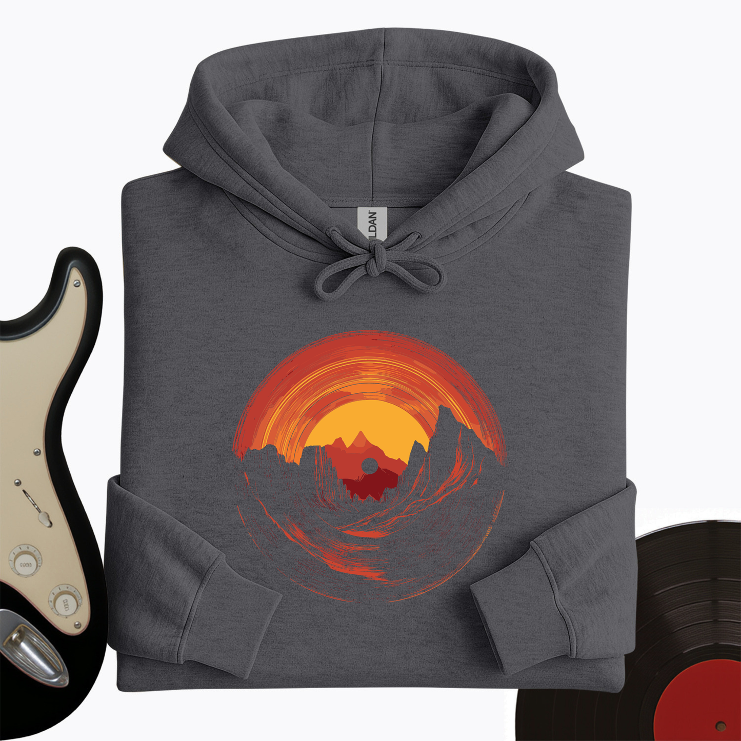 Vinyl Sunset Hoodie