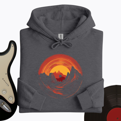 Vinyl Sunset Hoodie