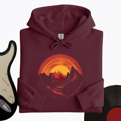 Vinyl Sunset Hoodie