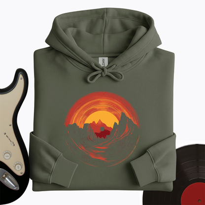 Vinyl Sunset Hoodie