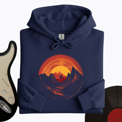 Vinyl Sunset Hoodie
