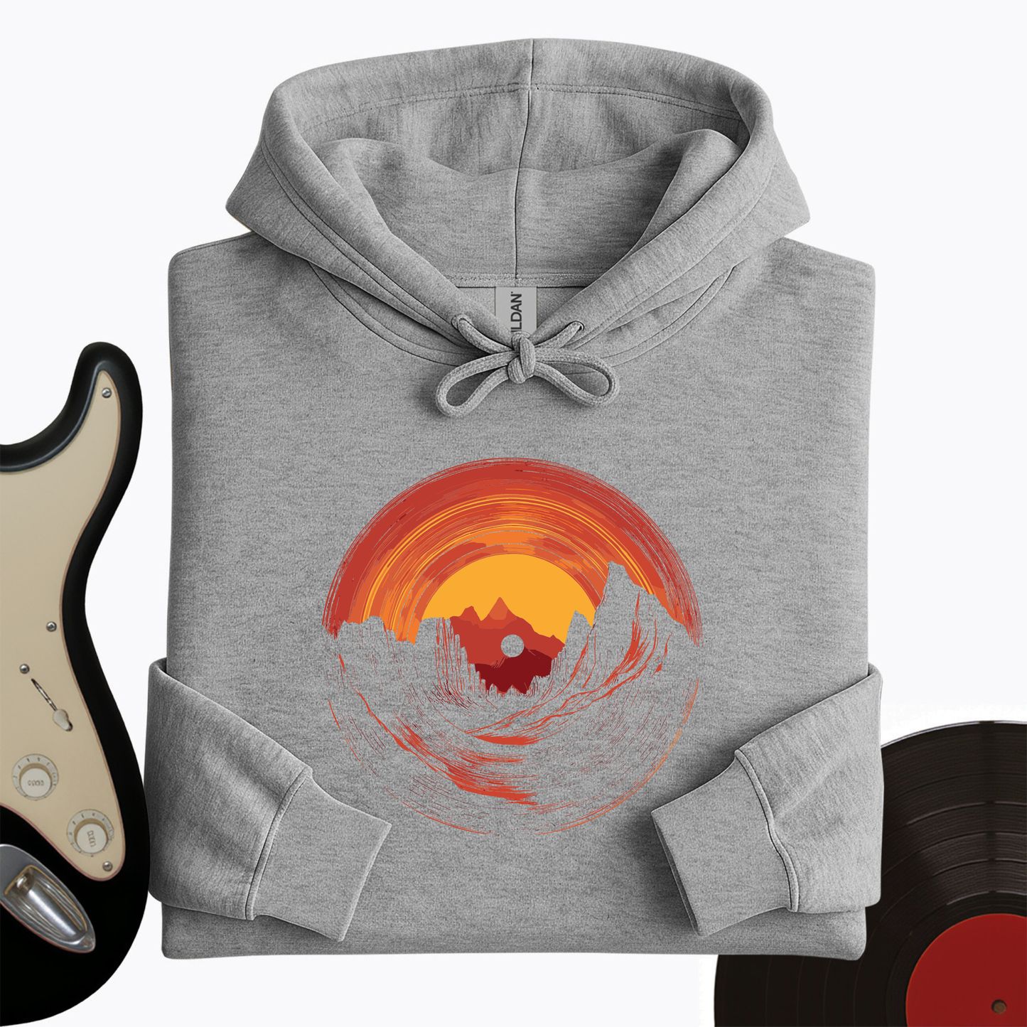 Vinyl Sunset Hoodie